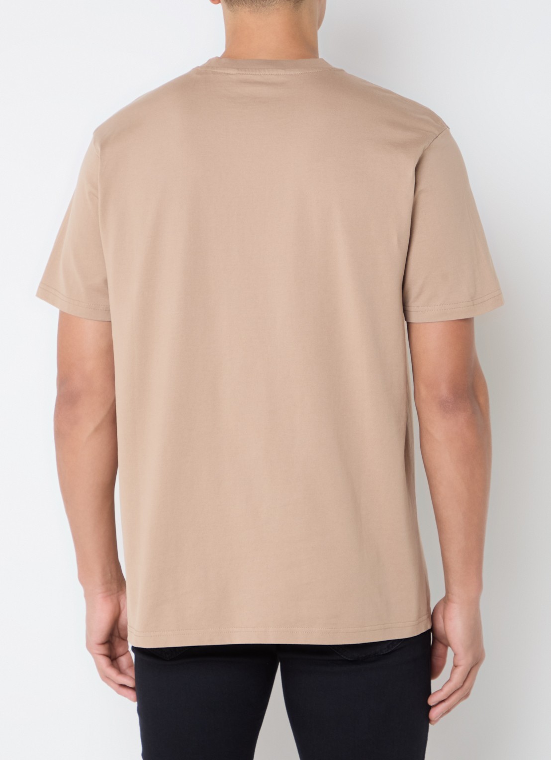 Airforce T-shirt van  katoen met logo - achterkant 3 camel