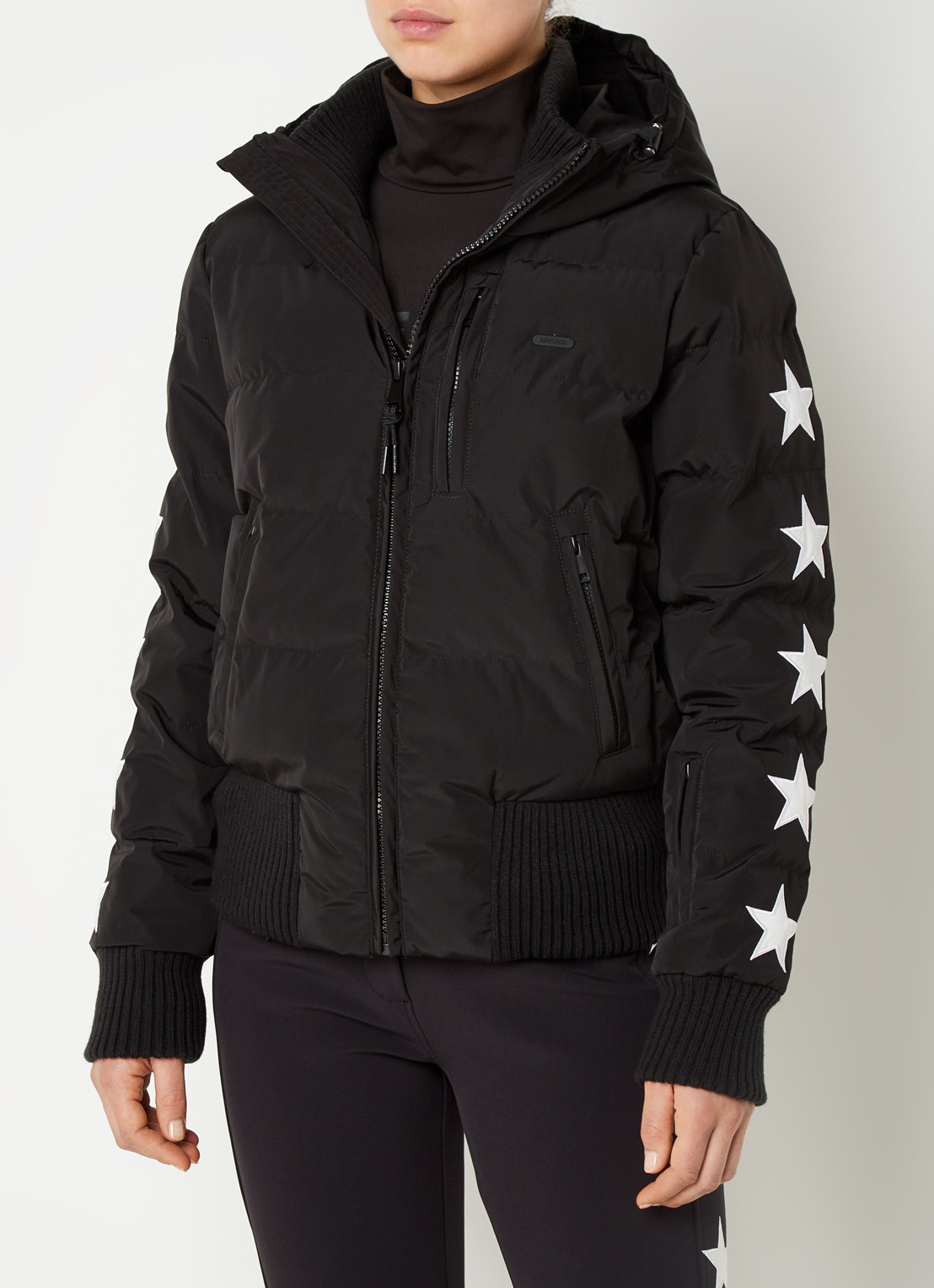 Airforce Taos ski-jas met ritszakken en capuchon - detail 4 zwart