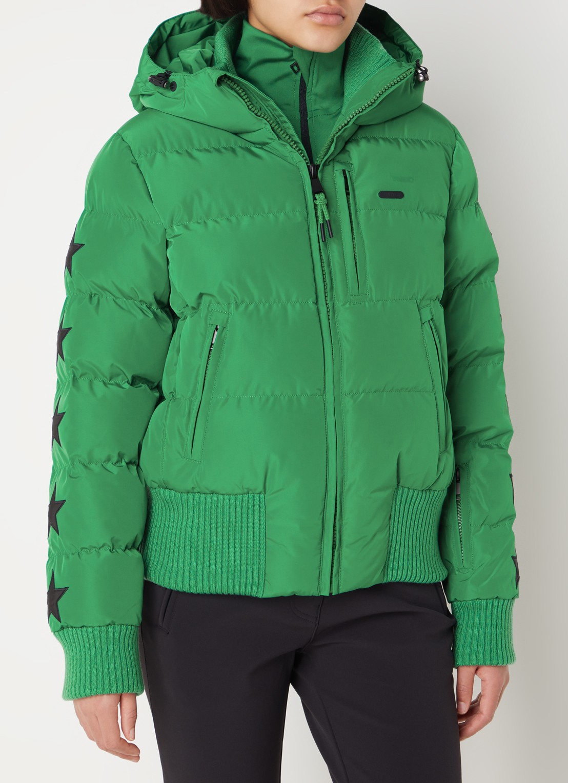Airforce Taos ski-jas met ritszakken en capuchon - detail 3 groen