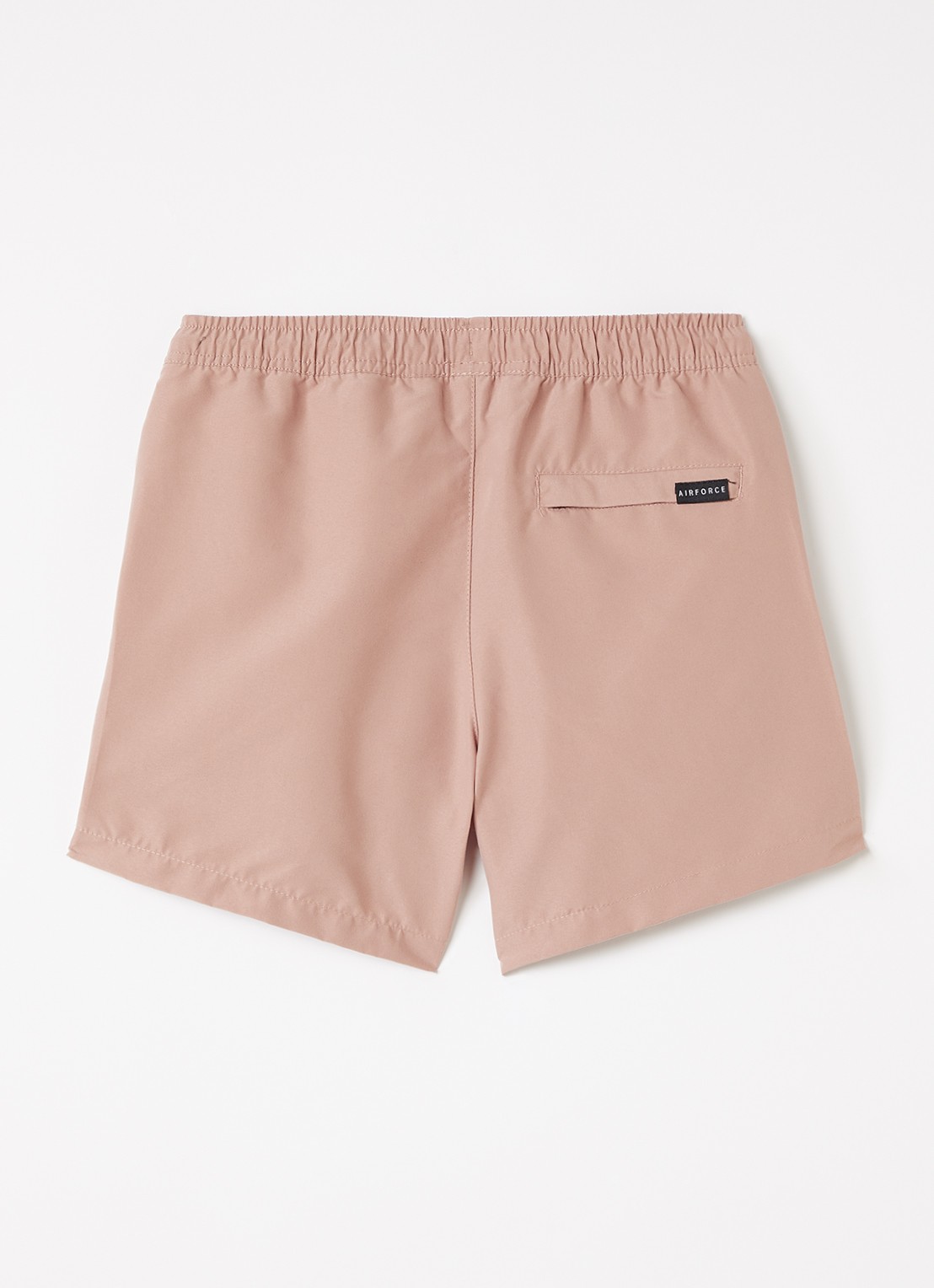 Airforce Zwemshorts met logo - voorkant 2 taupe