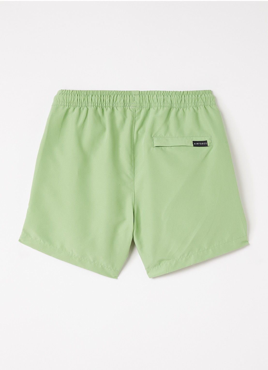 Airforce Zwemshorts met logo - voorkant 3 groen
