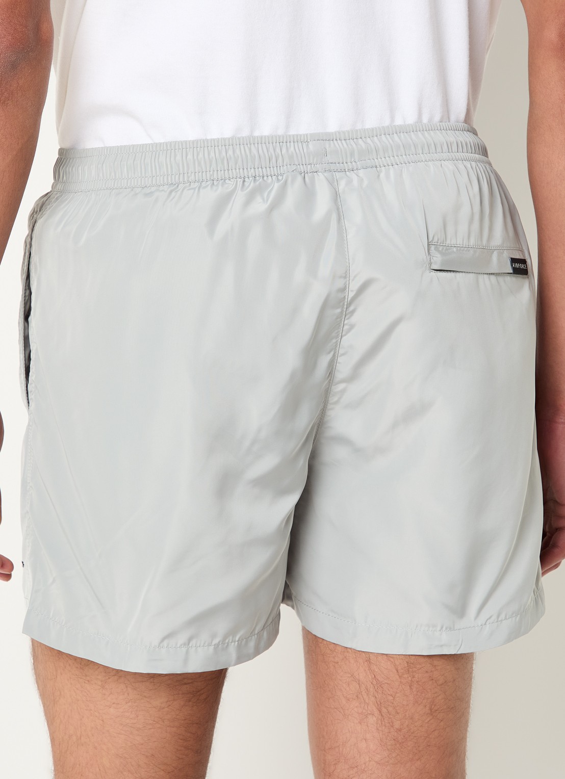Airforce Zwemshorts met logo - achterkant 2 grijs