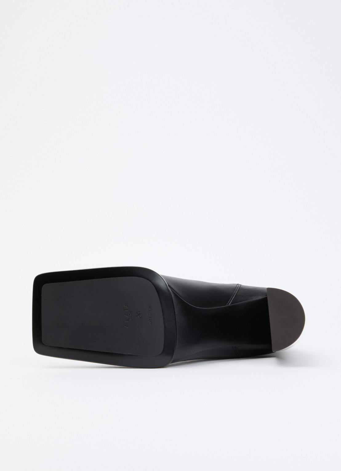Alaïa Chelsea boot van kalfsleer  - detail 2 zwart