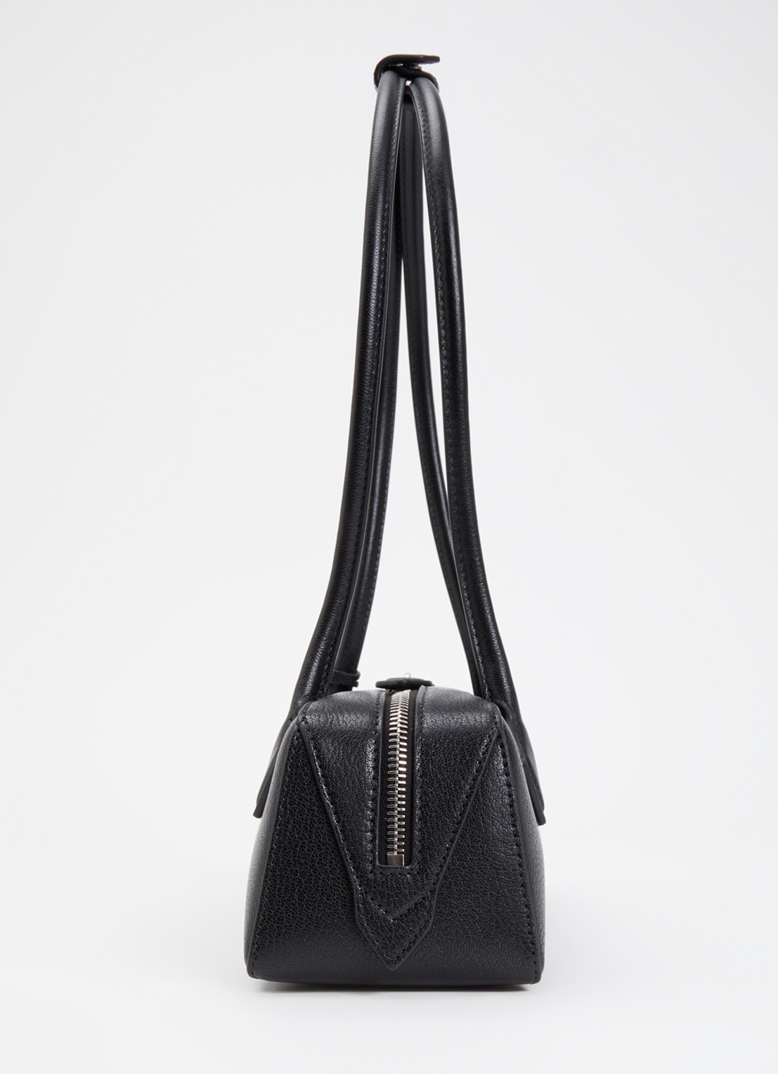 Alaïa Le Teckel Medium schoudertas van geitenleer - detail 2 zwart