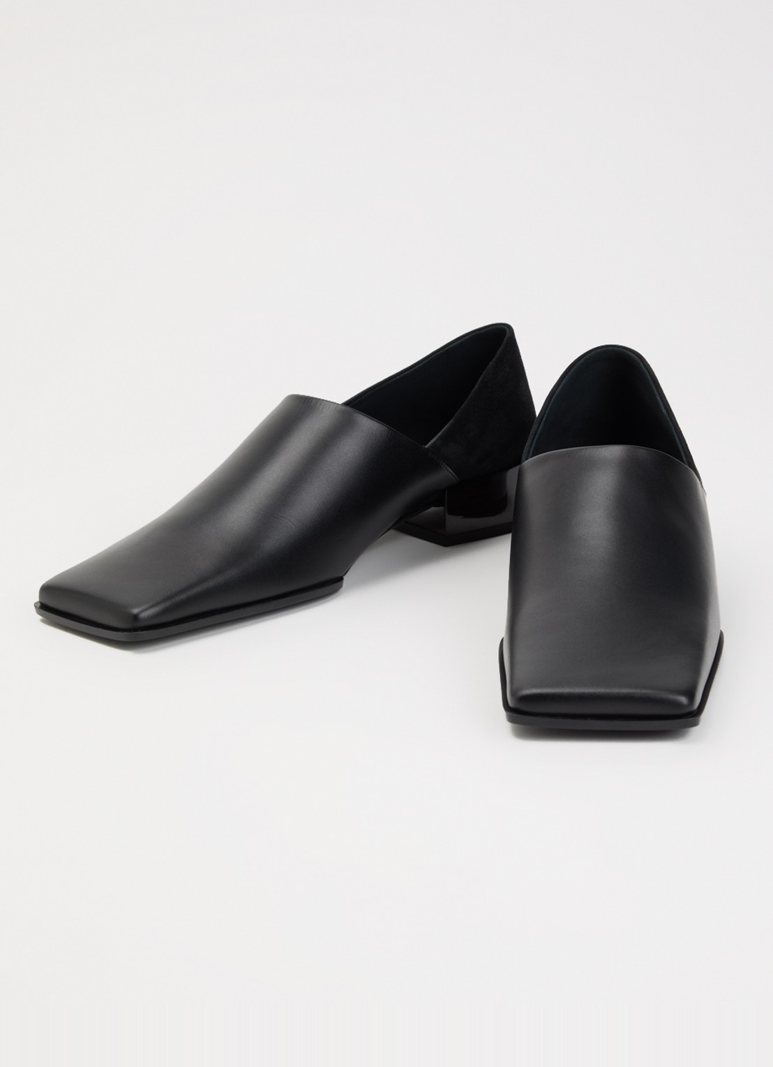 Alaïa Loafer van kalfsleer - detail 2 zwart