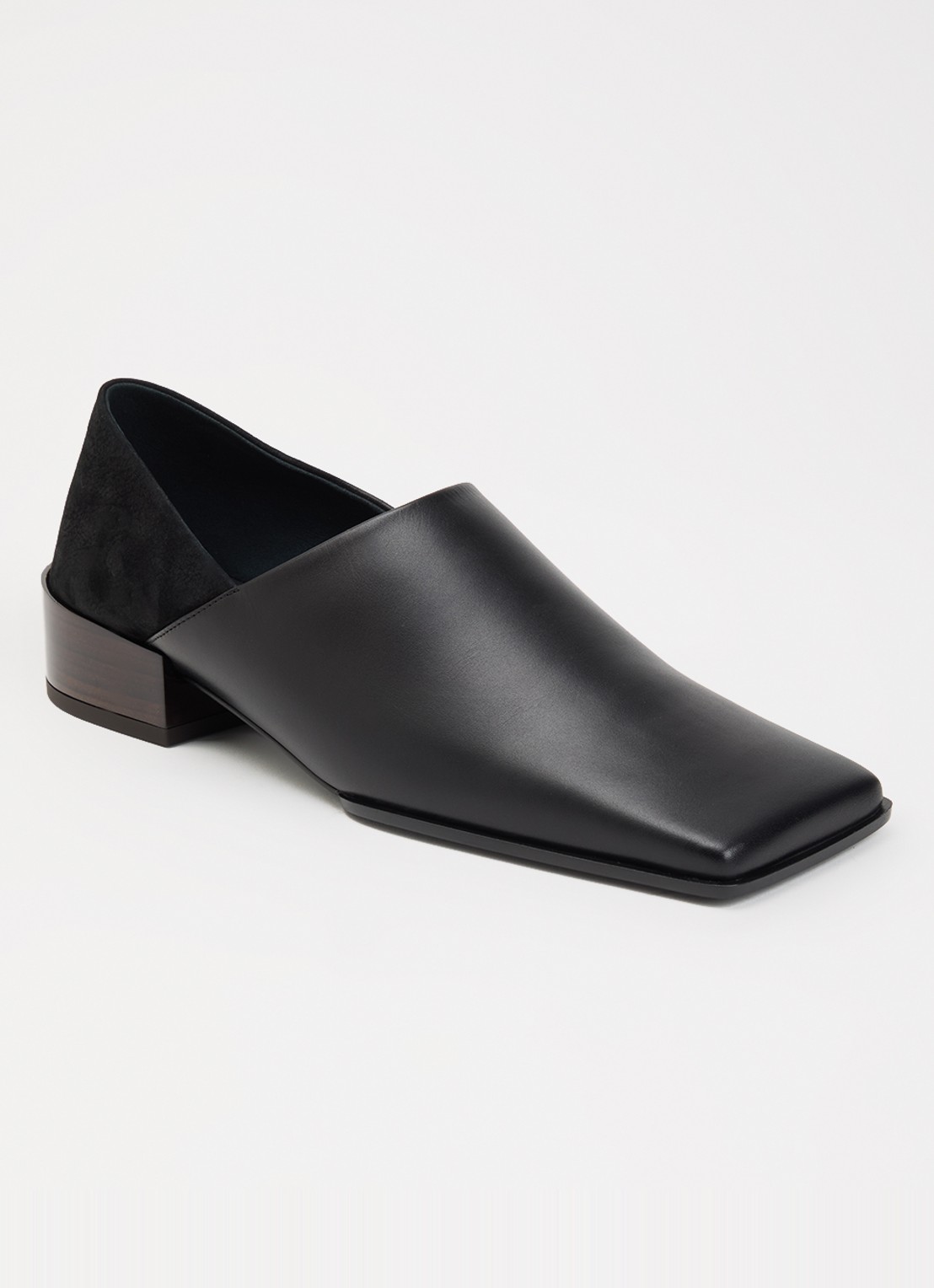 Alaïa Loafer van kalfsleer - voorkant 6 zwart