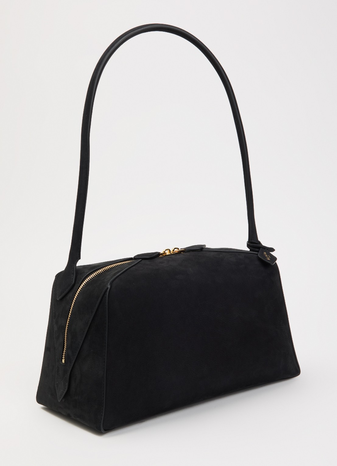 Alaïa Medium Bowling schoudertas van leer - achterkant 6 zwart