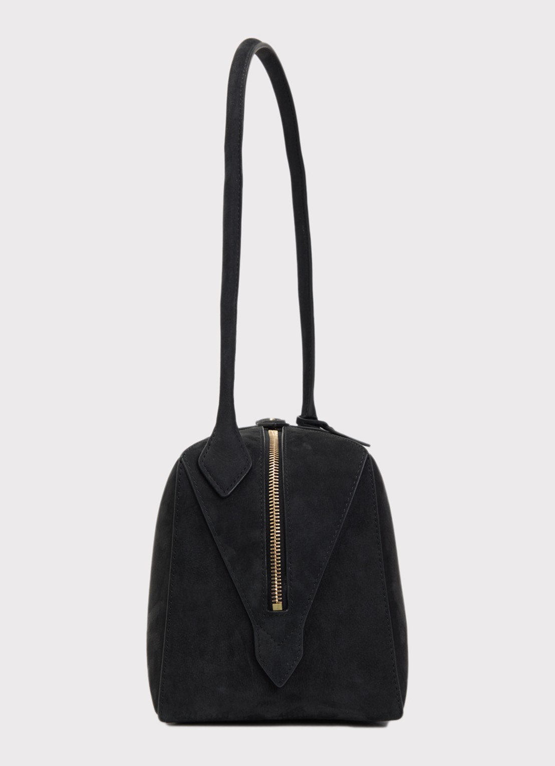 Alaïa Medium Bowling schoudertas van leer - detail 2 zwart