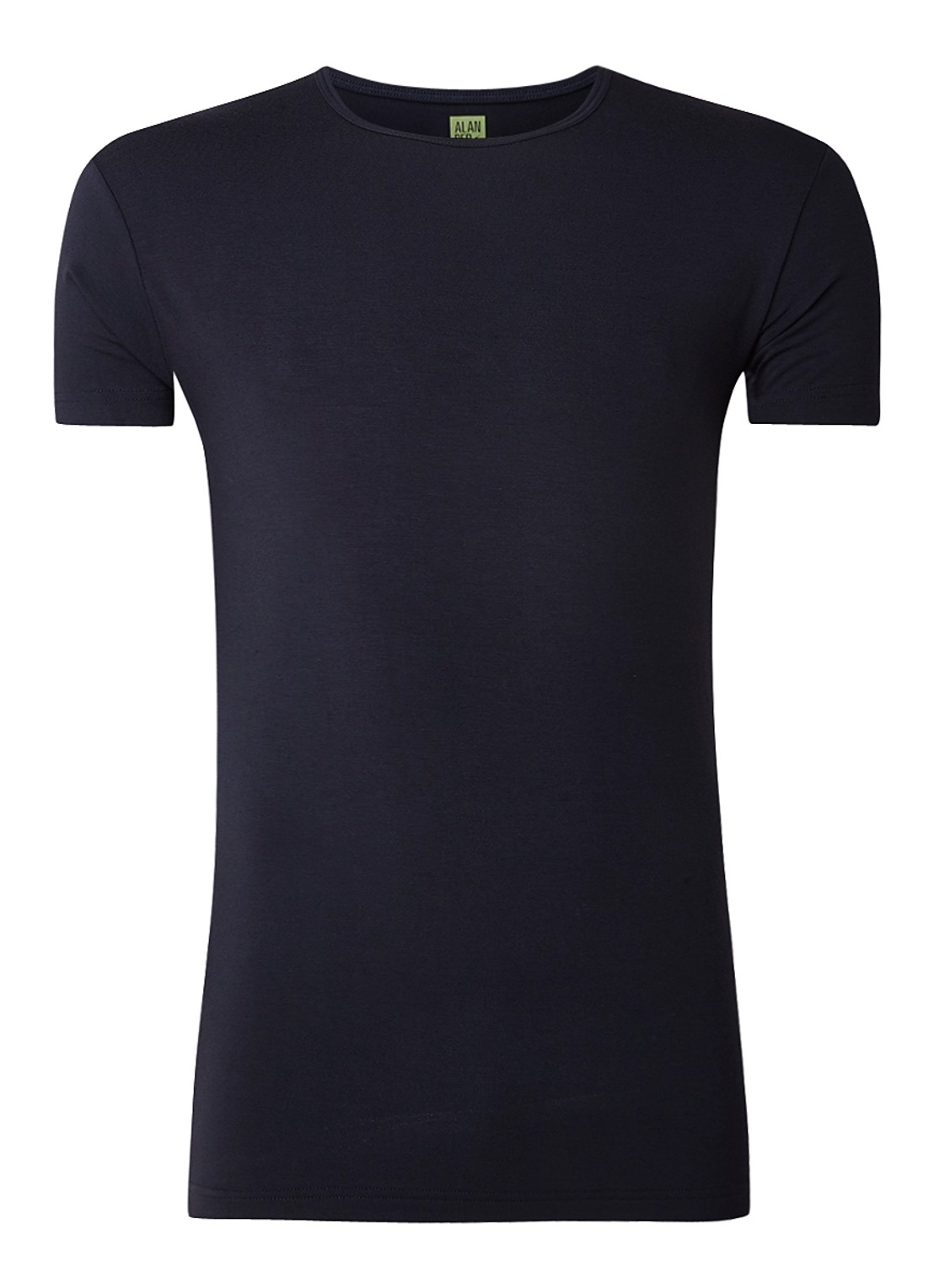 Alan Red Bilbao T-shirt van bamboo met ronde hals - voorkant 2 donkerblauw