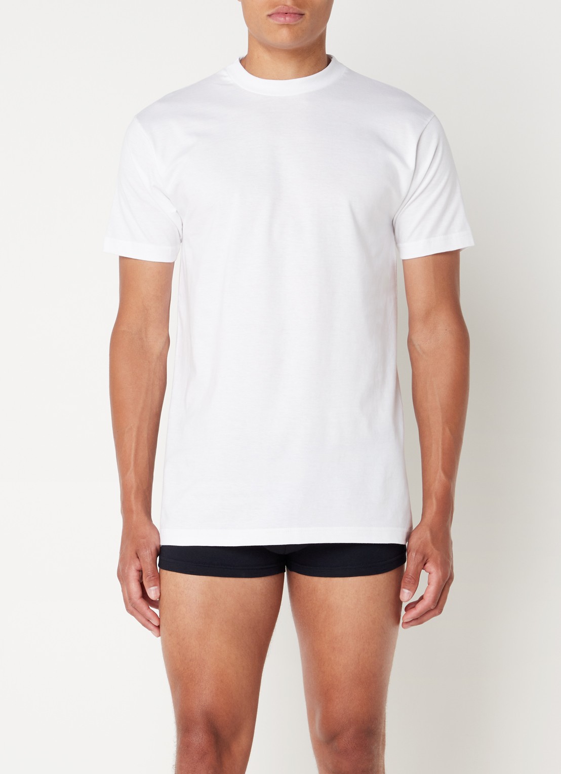 Alan Red Virginia T-shirt met ronde hals in 2-pack - voorkant 2 wit