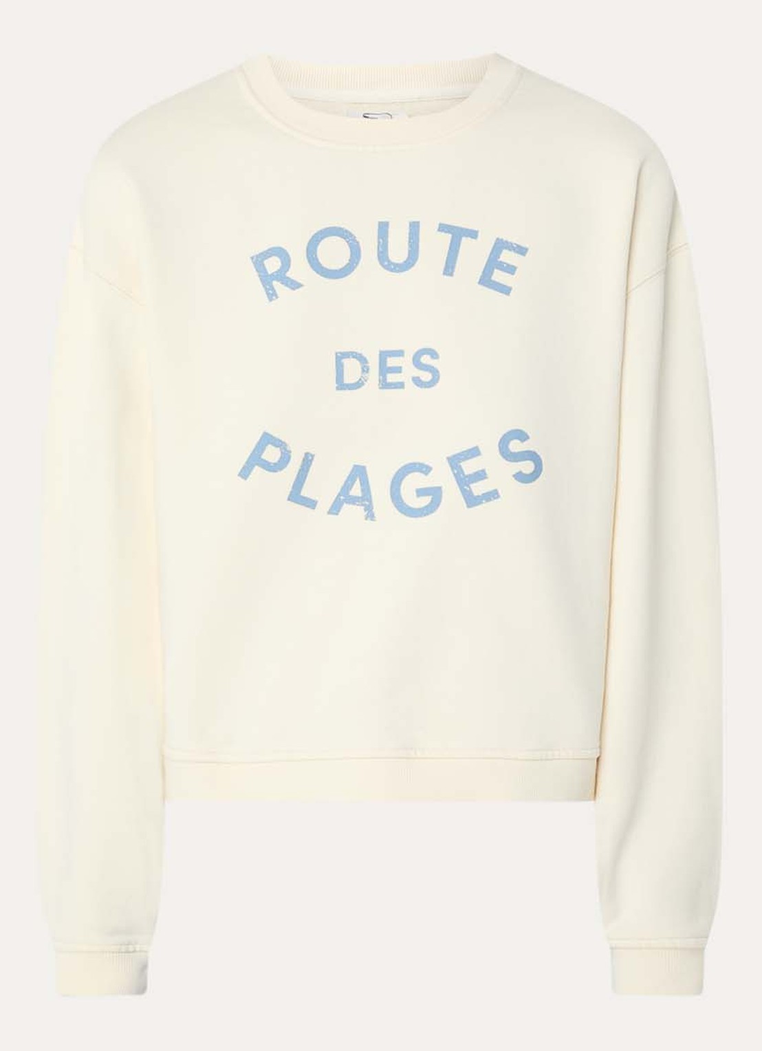 alchemist Isla sweater met print - voorkant 2 lichtgeel