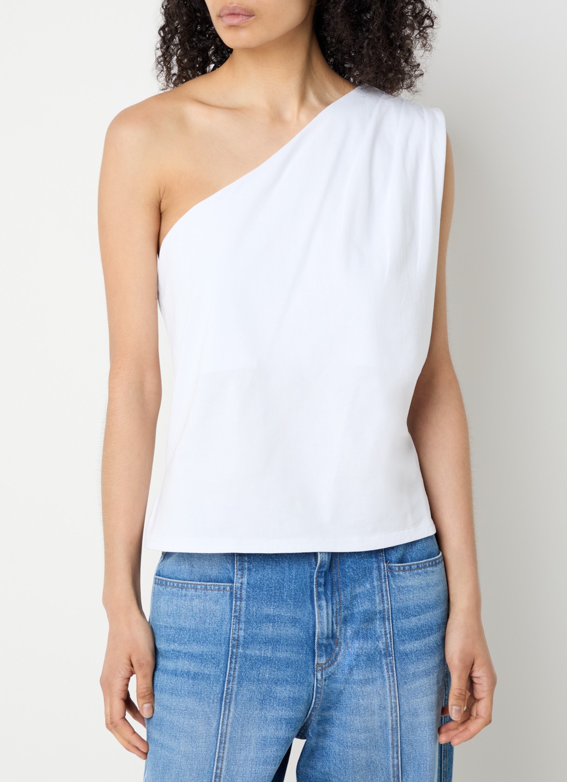 alchemist Levy one shoulder top - detail 4 wit