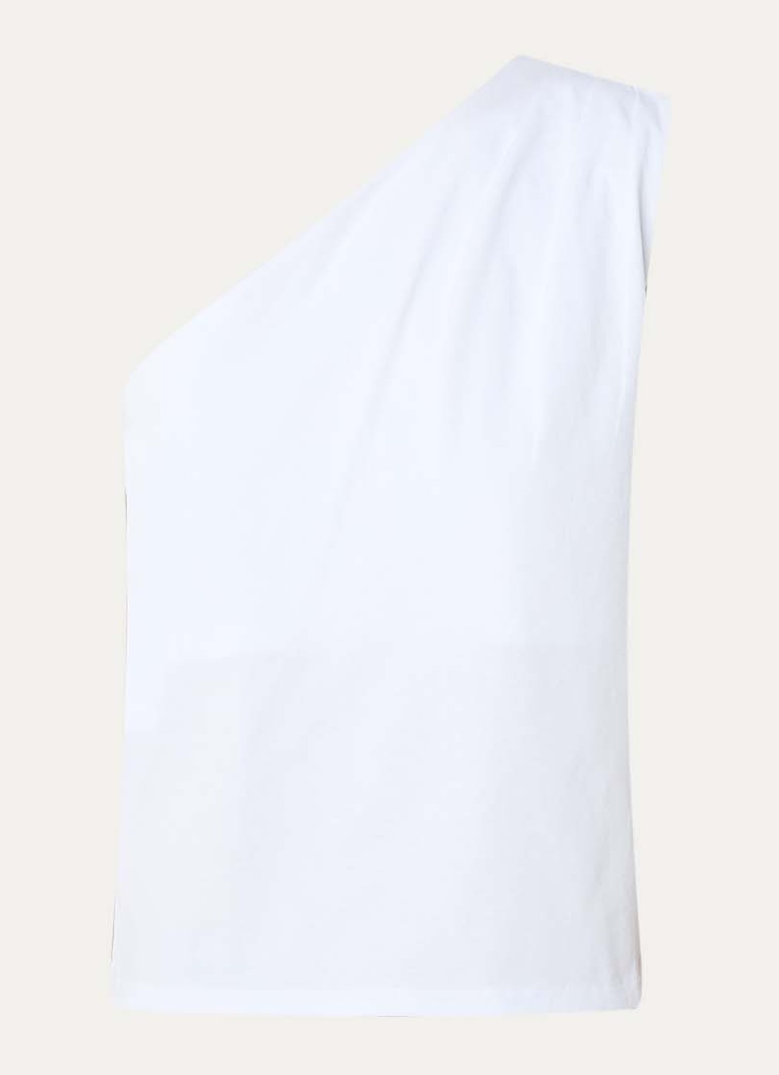 alchemist Levy one shoulder top - voorkant 2 wit