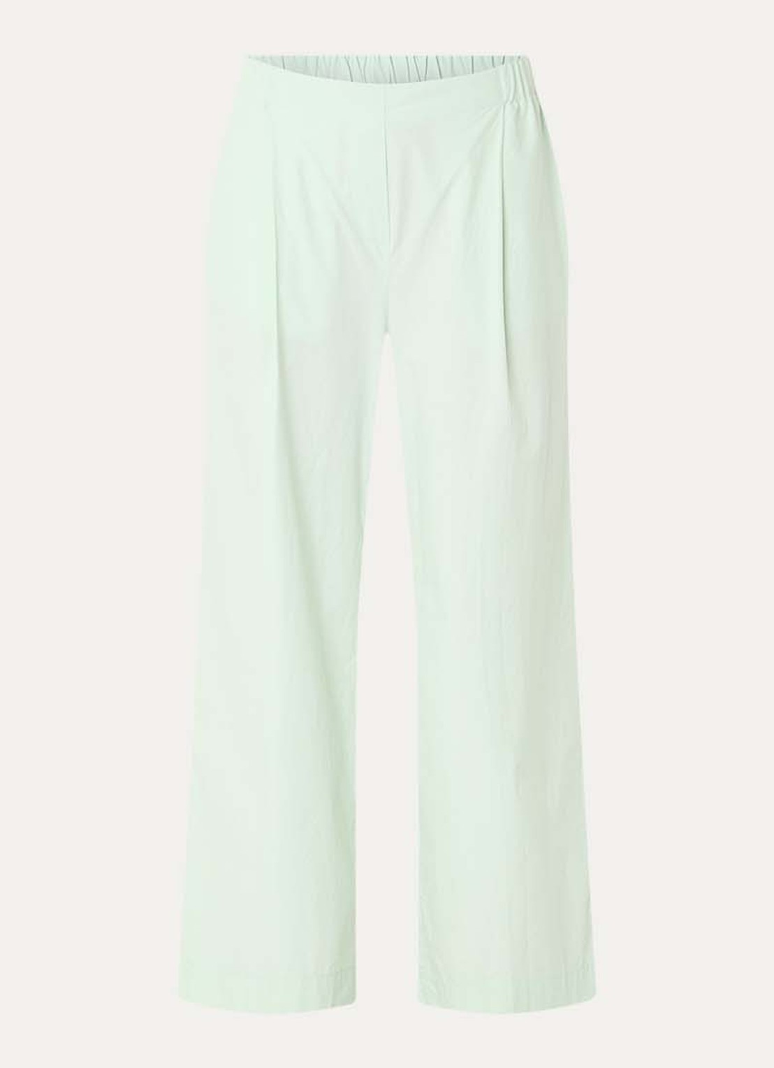 alchemist Moonflower high waist loose fit broek met steekzakken - voorkant 2 mint