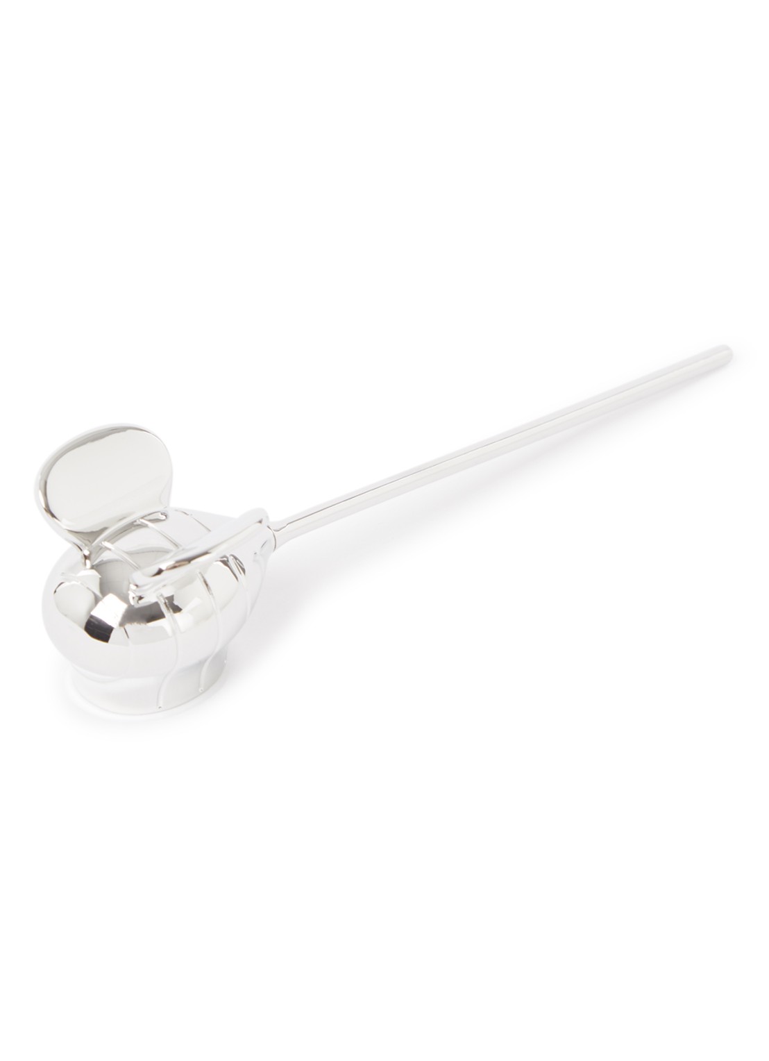 Alessi 5 Seasons kaarsendover 14,5 cm - voorkant zilver