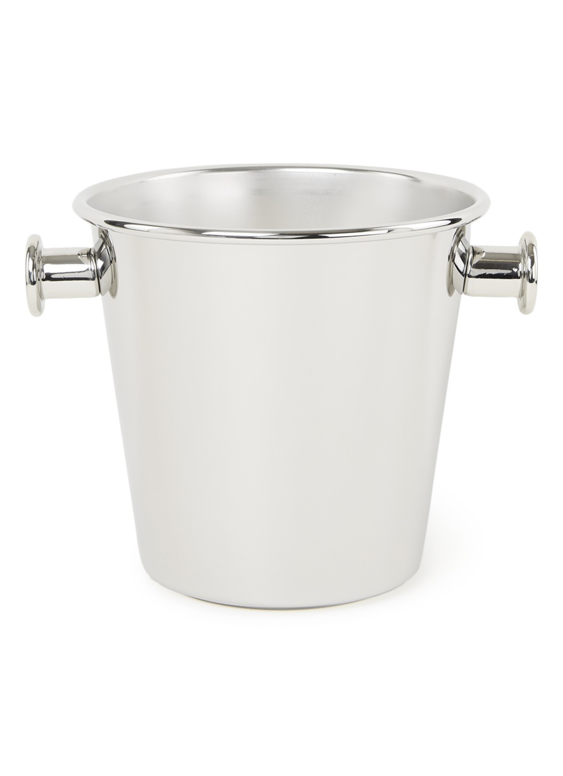 Alessi 5052 wijnkoeler van roestvrij staal 25 cm - voorkant zilver