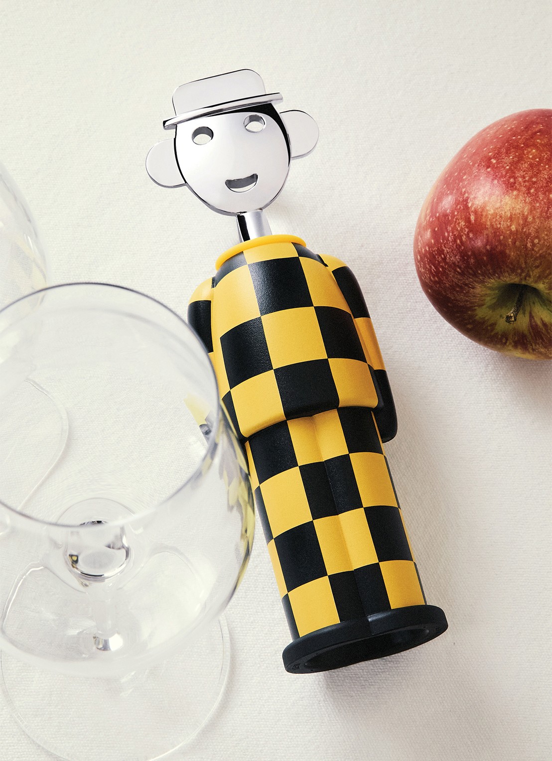 Alessi Alessandro M kurkentrekker - voorkant 4 zwart