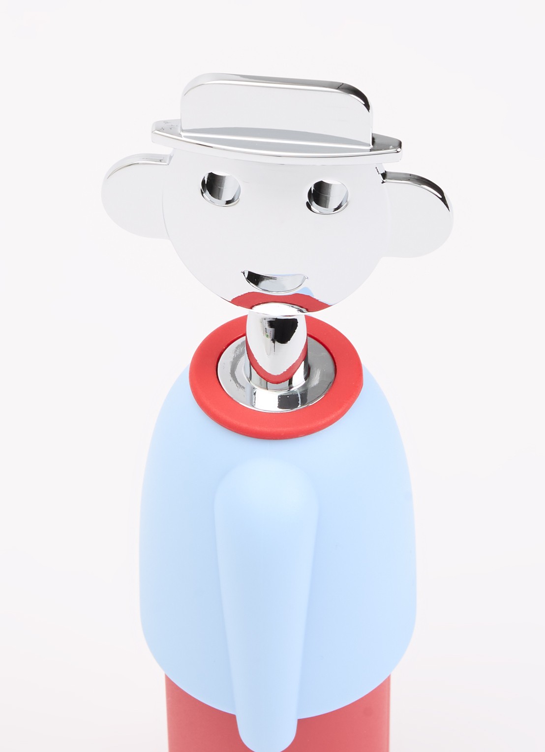 Alessi Alessandro M kurkentrekker - voorkant 2 lichtblauw