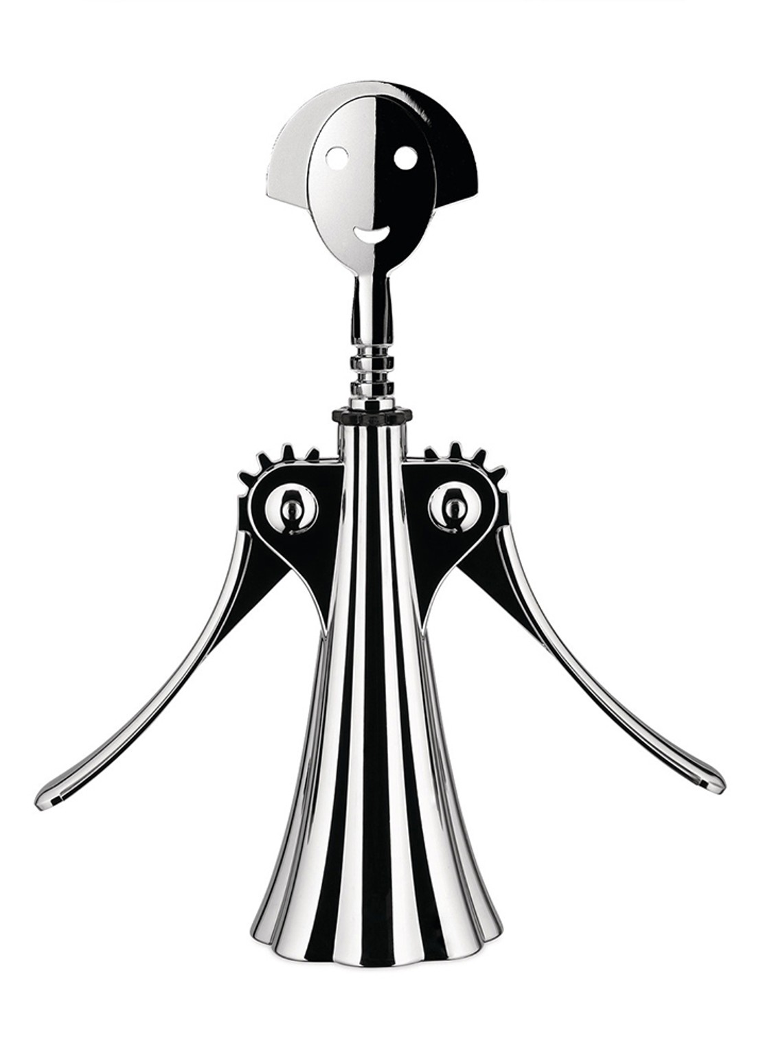Alessi Anna G. kurkentrekker - voorkant 2 zilver