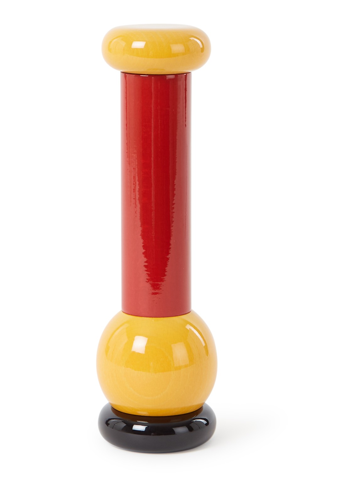 Alessi Castor zout-, peper- en kruidenmolen 23 cm - voorkant 2 steenrood
