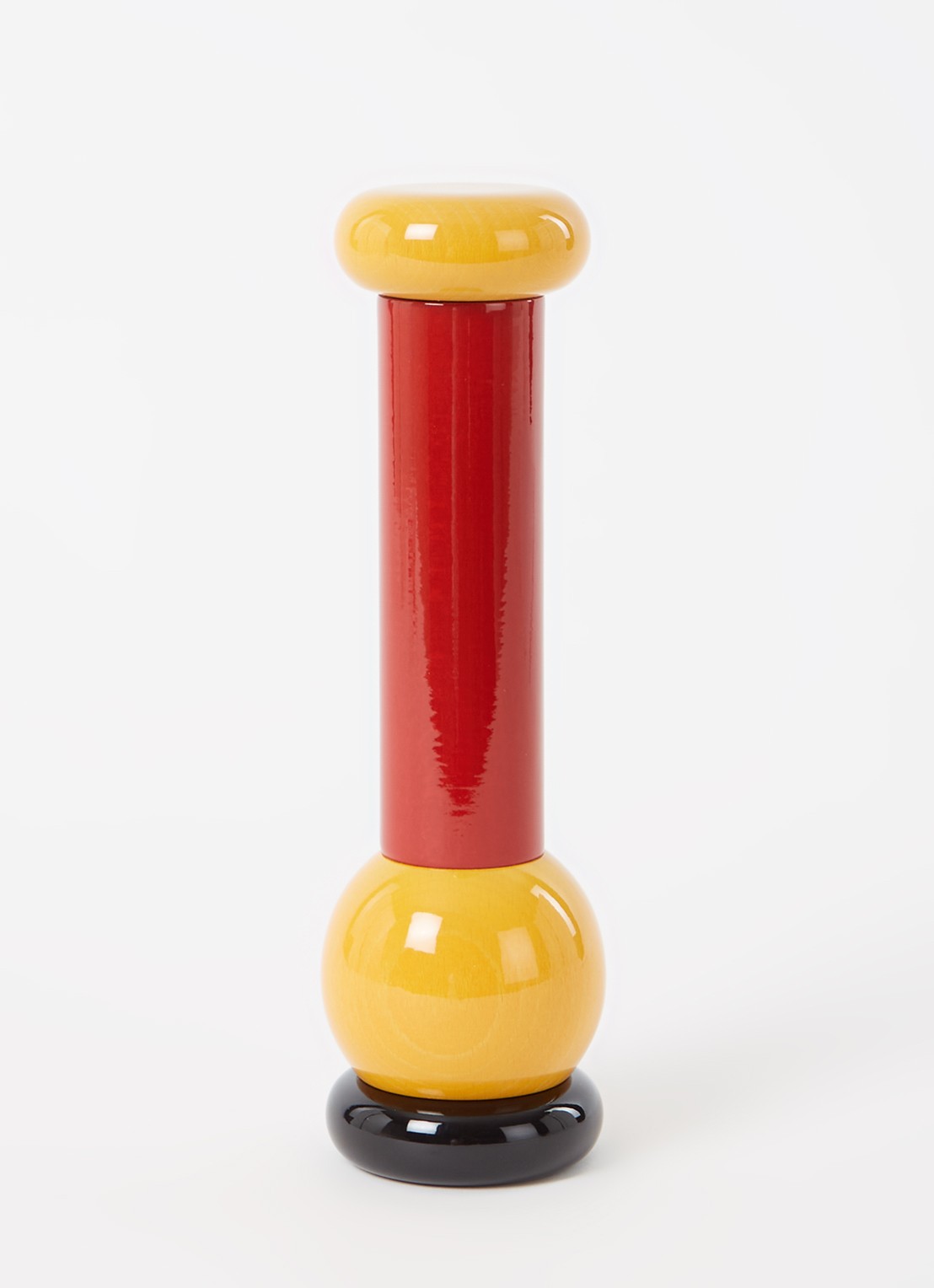 Alessi Castor zout-, peper- en kruidenmolen 23 cm - voorkant 3 steenrood