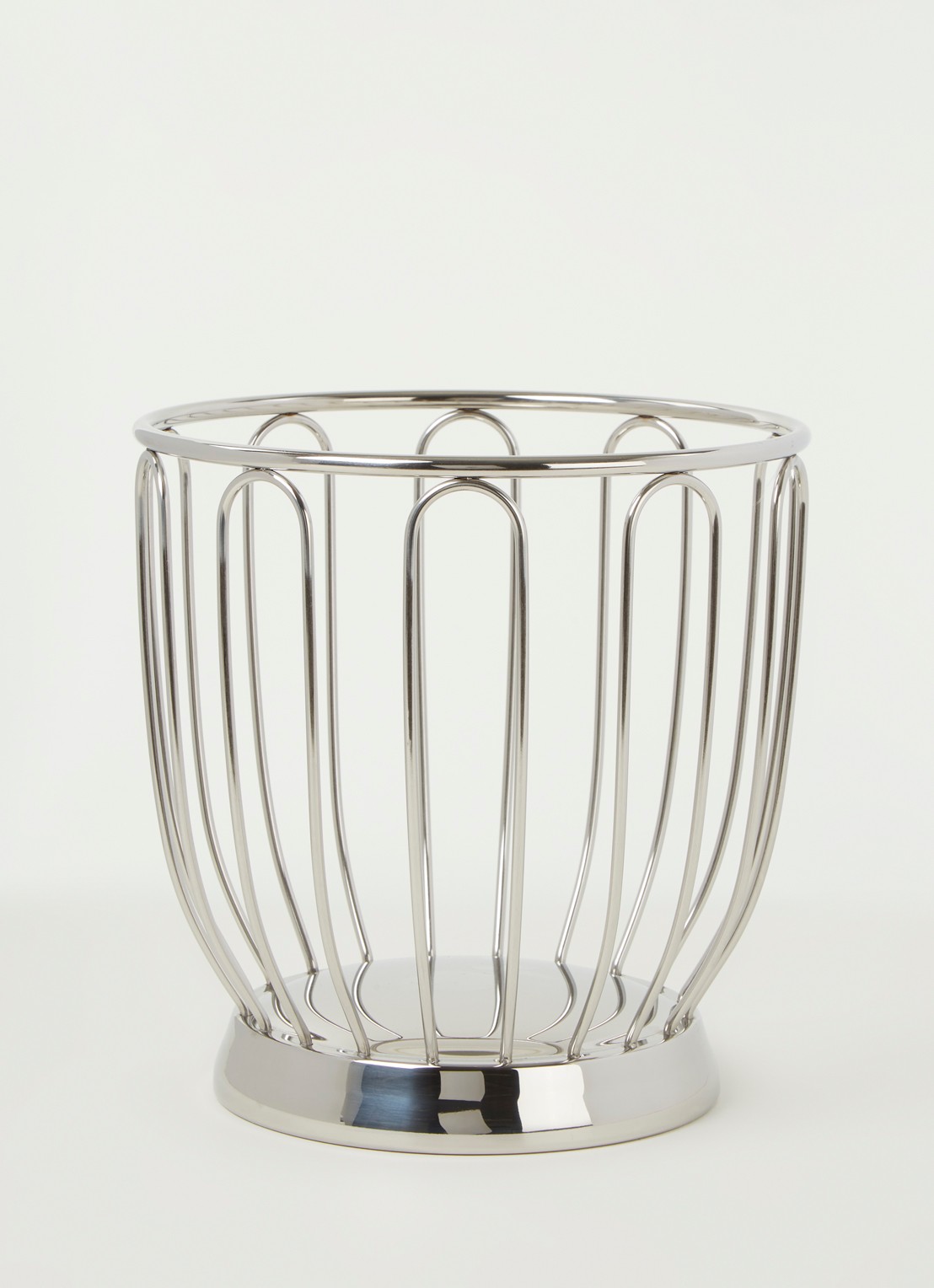 Alessi Citrusmand 22 cm - voorkant 2 zilver