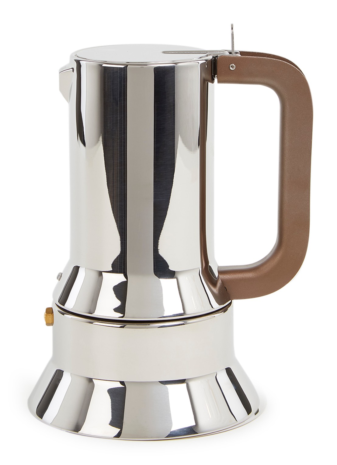 Alessi Espresso koffiemaker 30 cl - voorkant zilver