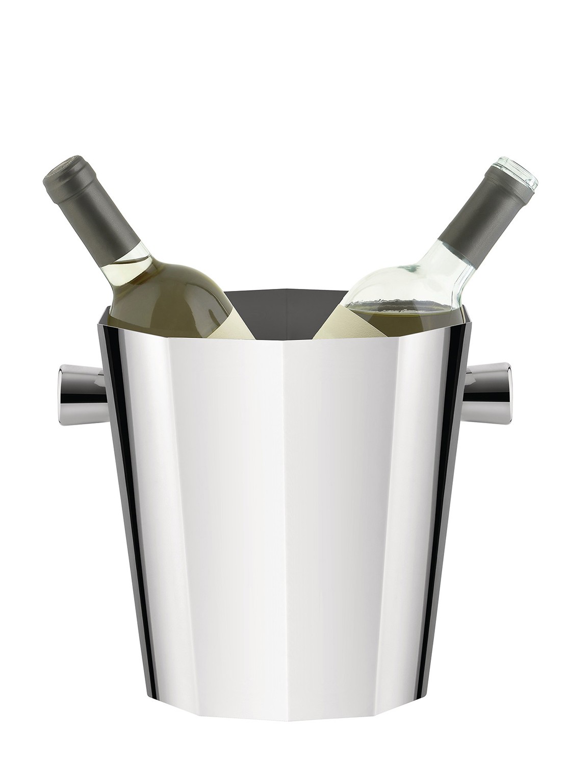Alessi Eugenia wijnkoeler 26 cm - achterkant 3 zilver