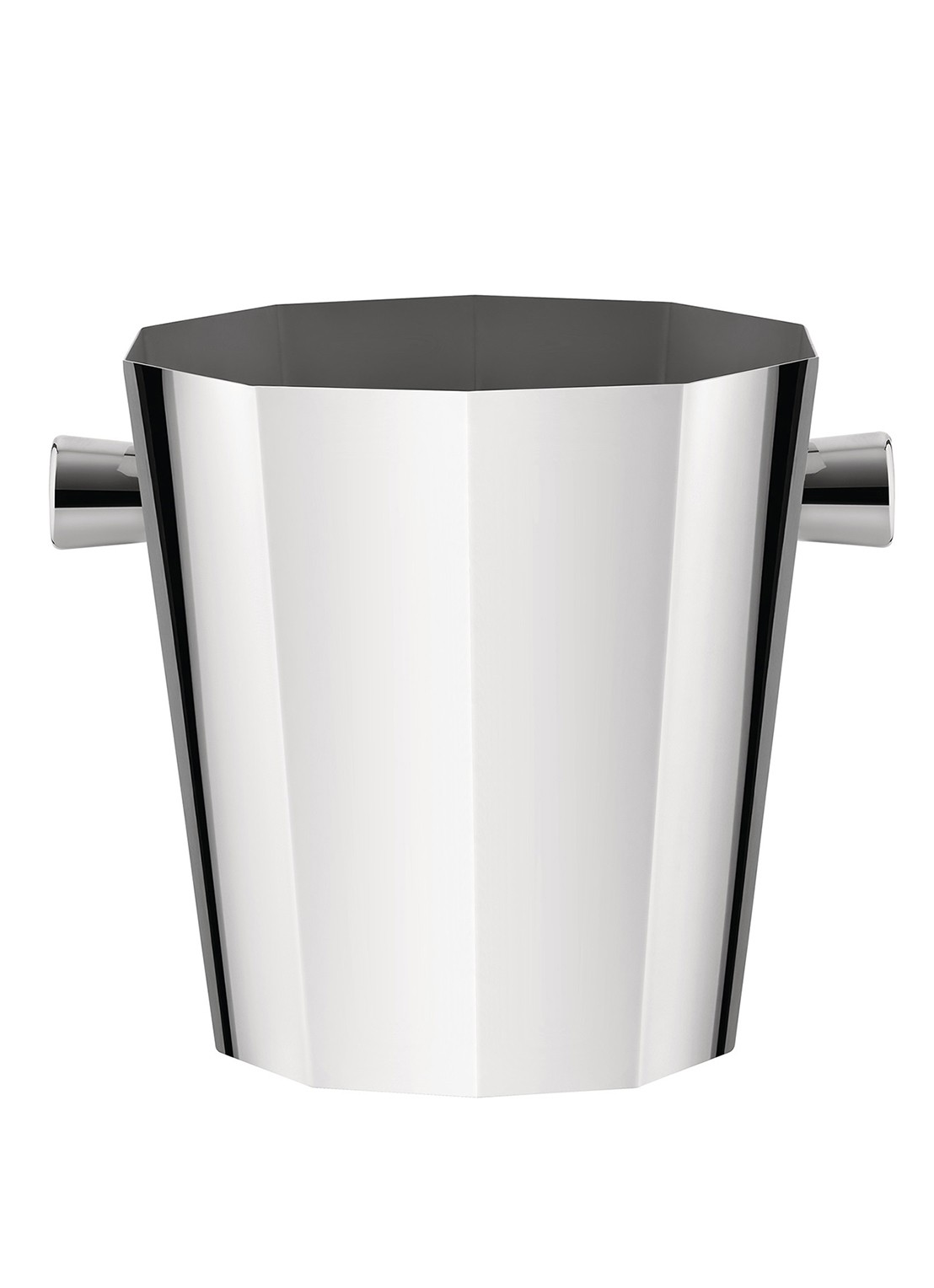 Alessi Eugenia wijnkoeler 26 cm - voorkant zilver