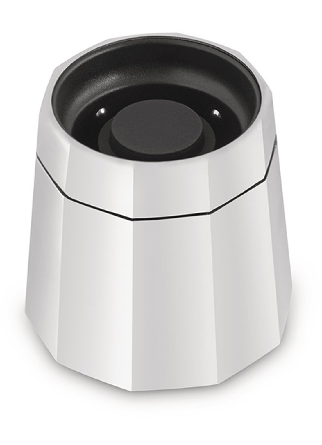 Alessi Eugenia wijnstopper - achterkant 2 zilver