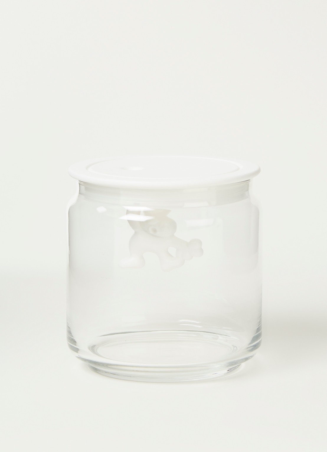 Alessi Gianni voorraadpot - voorkant 2 wit