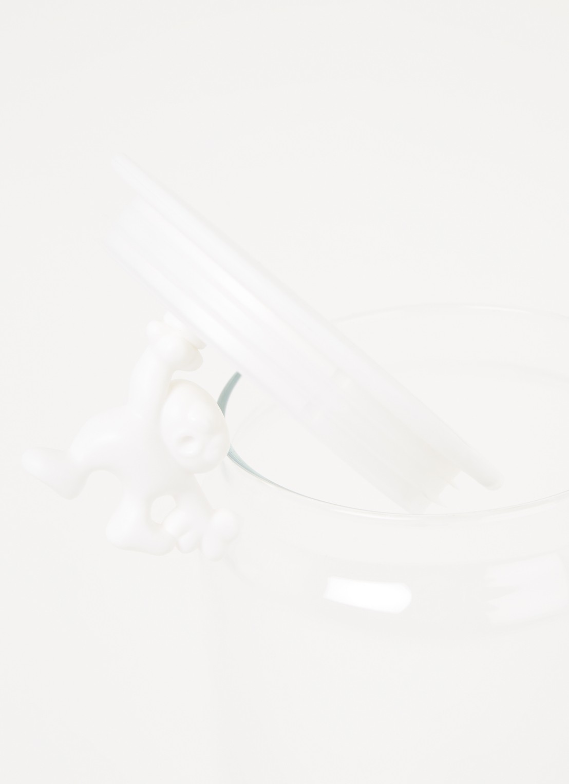 Alessi Gianni voorraadpot  - detail 3 wit