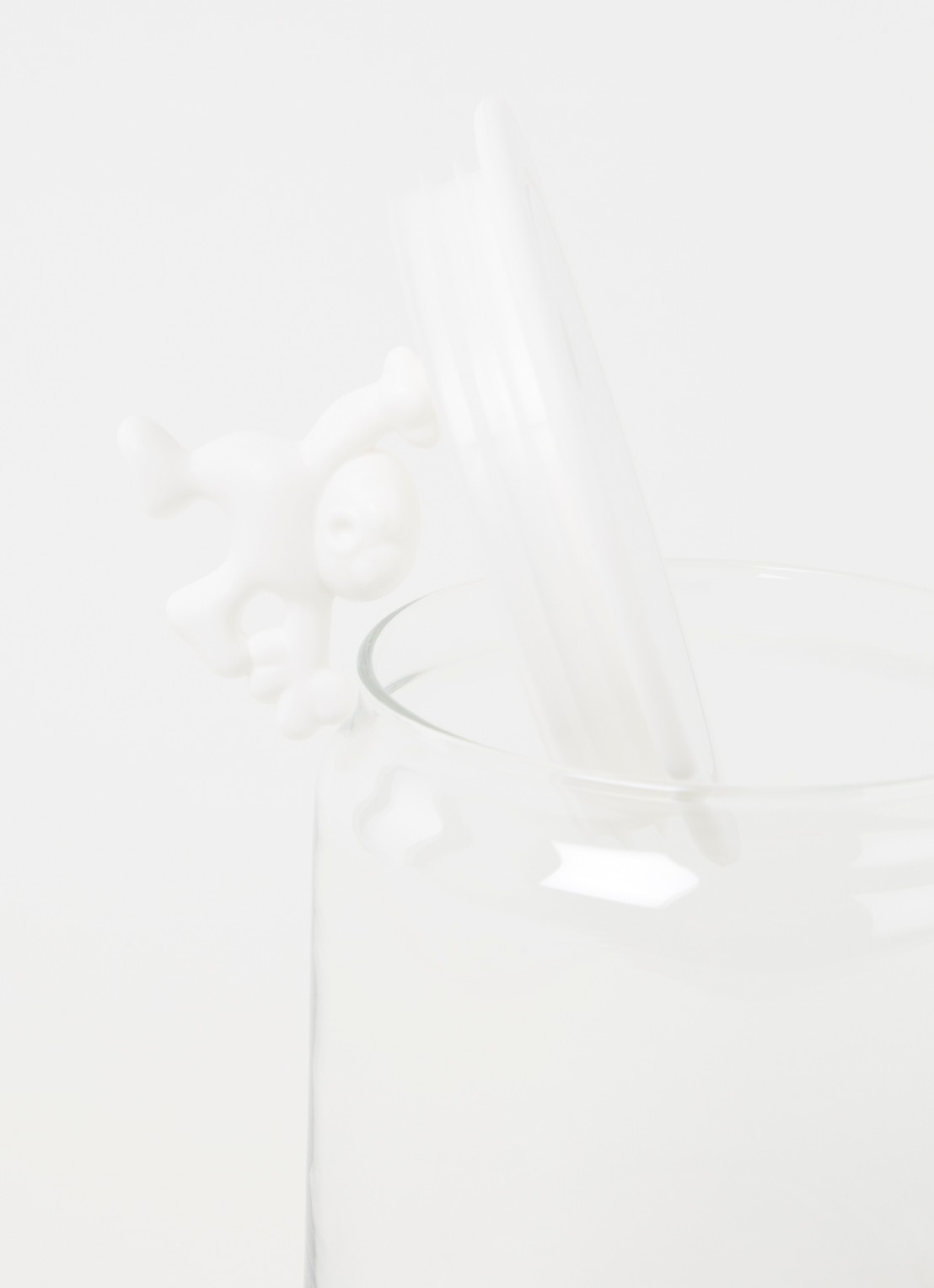 Alessi Gianni voorraadpot - detail wit