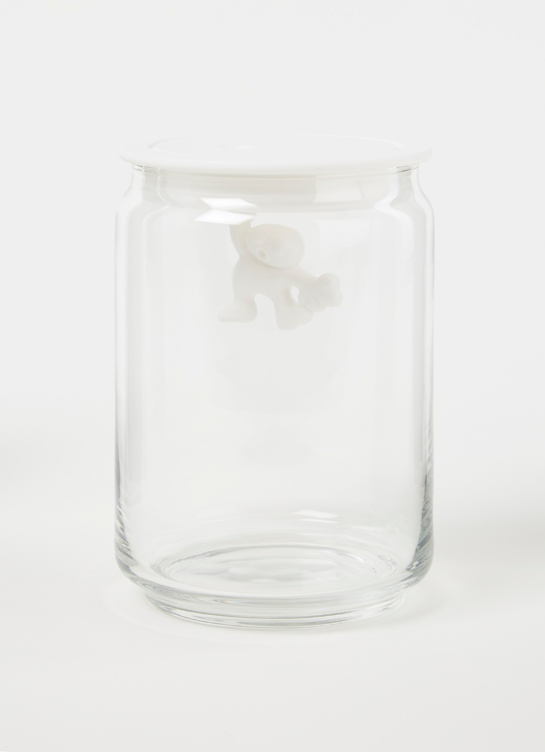 Alessi Gianni voorraadpot - voorkant 3 wit
