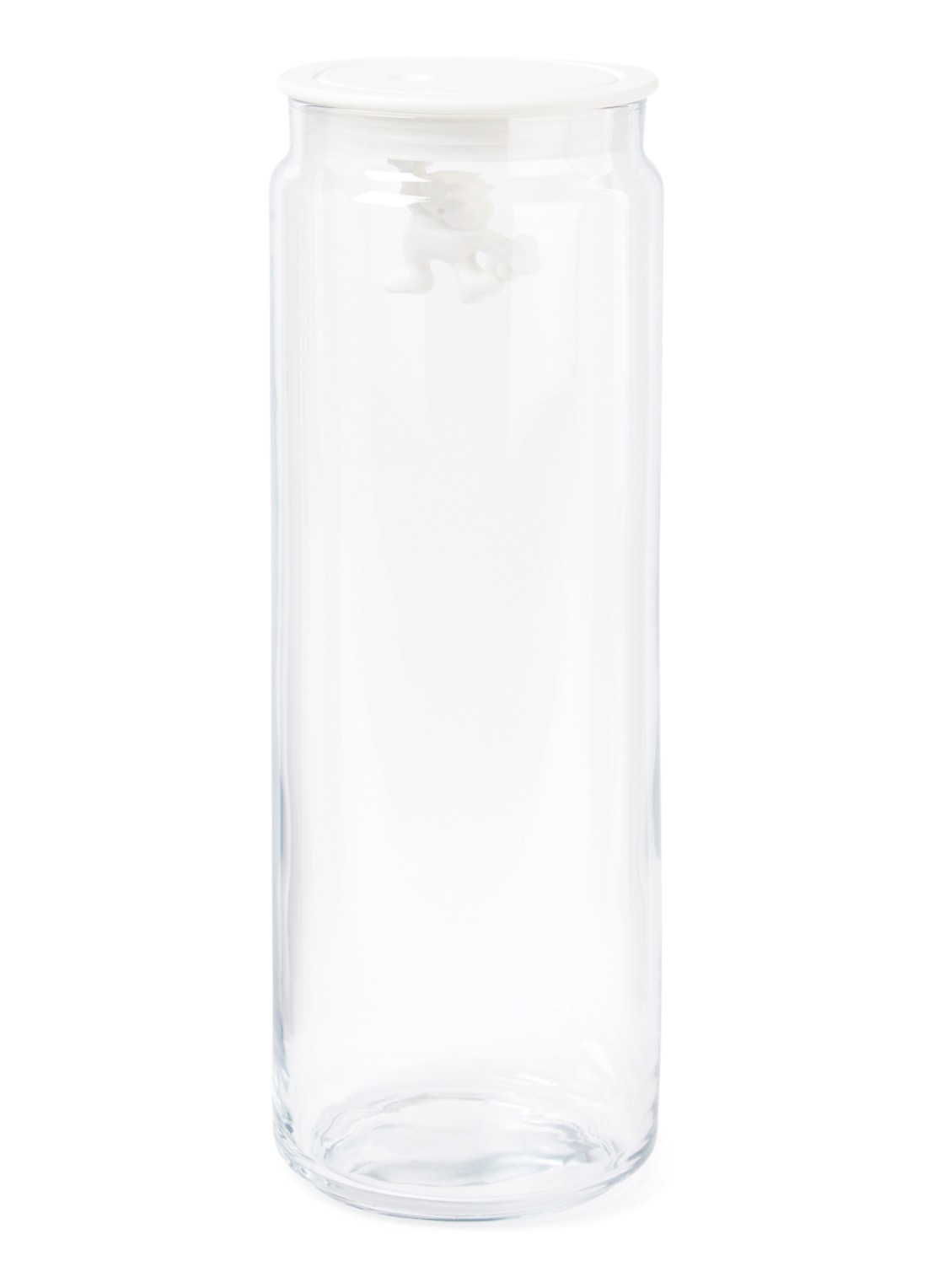 Alessi Gianni voorraadpot  - voorkant 2 wit