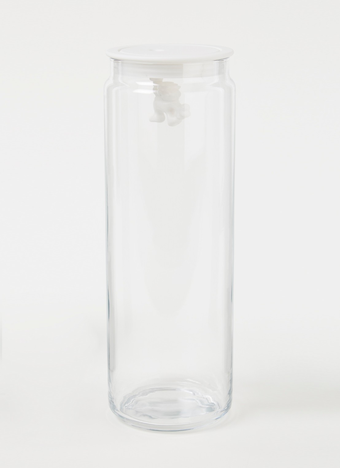 Alessi Gianni voorraadpot  - voorkant 3 wit