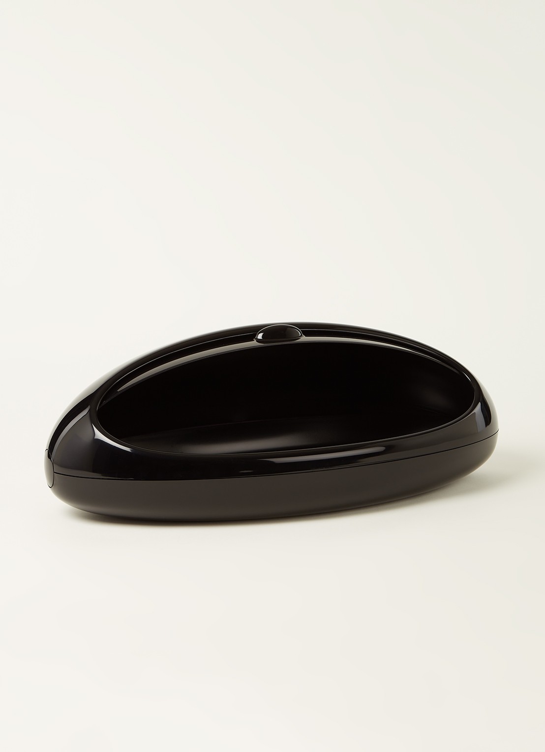 Alessi Gnam broodtrommel  - voorkant 3 diepzwart