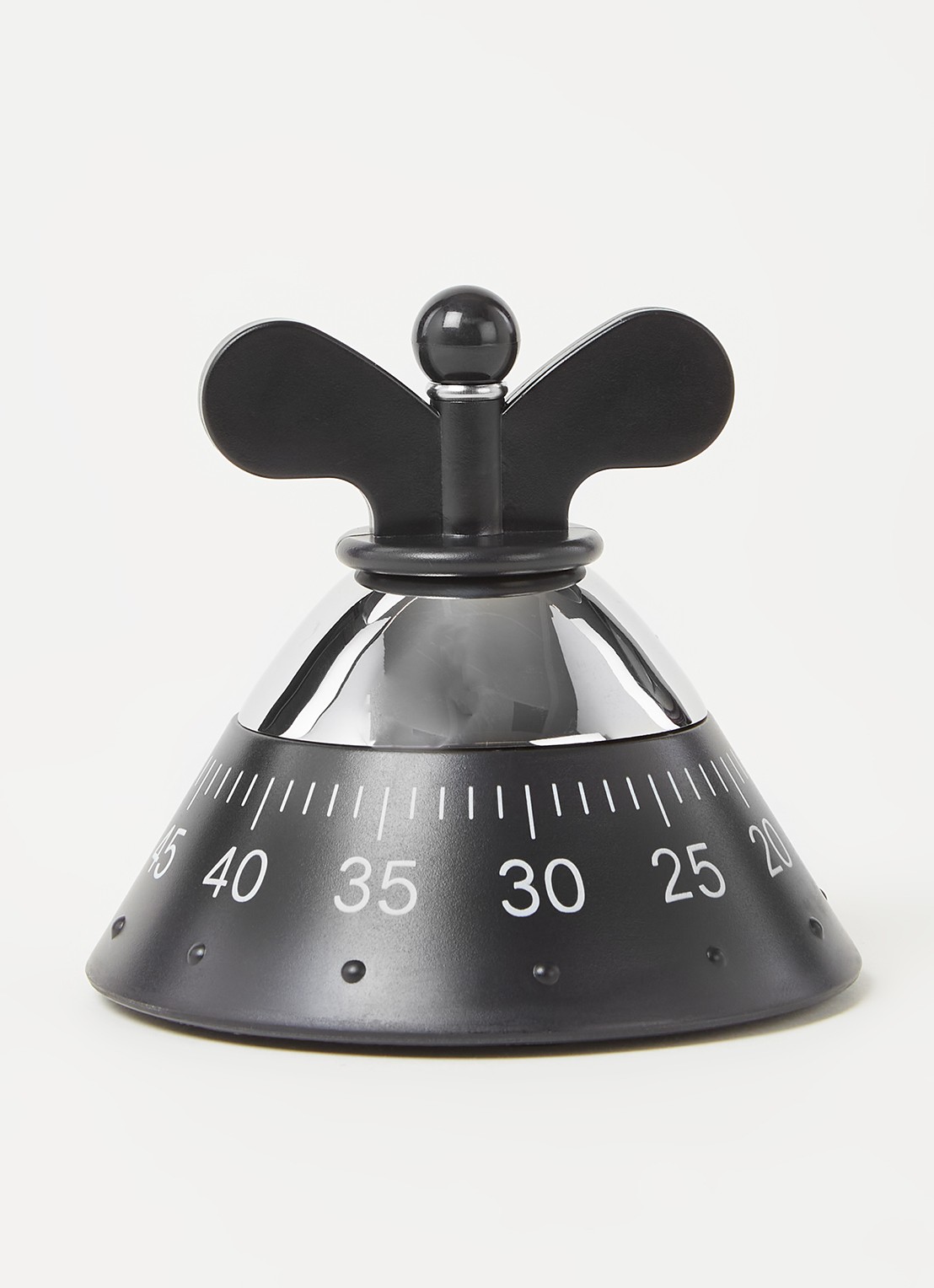 Alessi Kookwekker  - voorkant 2 zwart