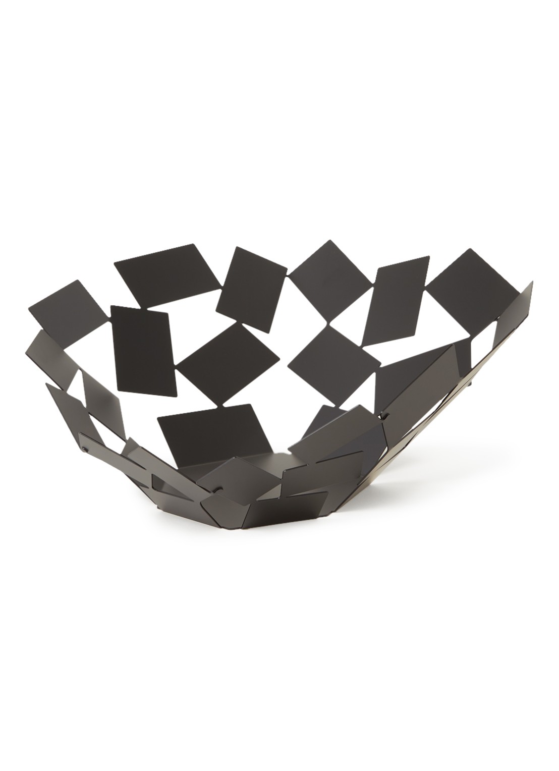Alessi La Stanza dello Scirocco schaal 41,6 x 37,5 cm - voorkant zwart