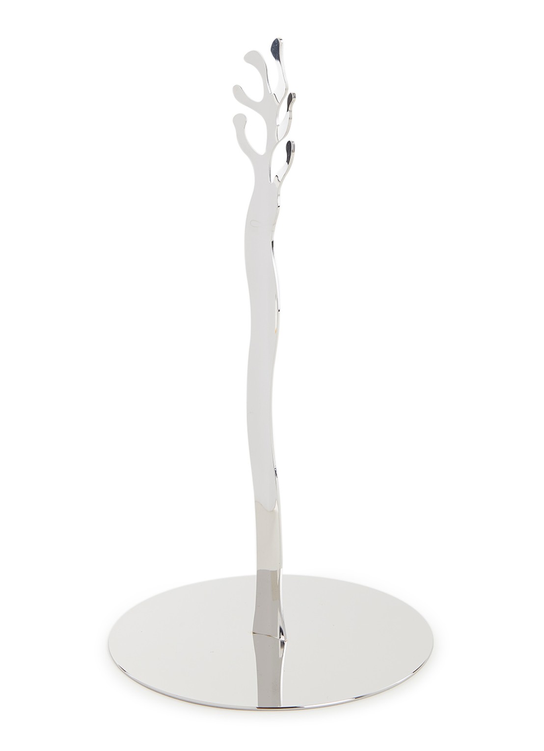 Alessi Mediterraneo keukenrolhouder - voorkant zilver