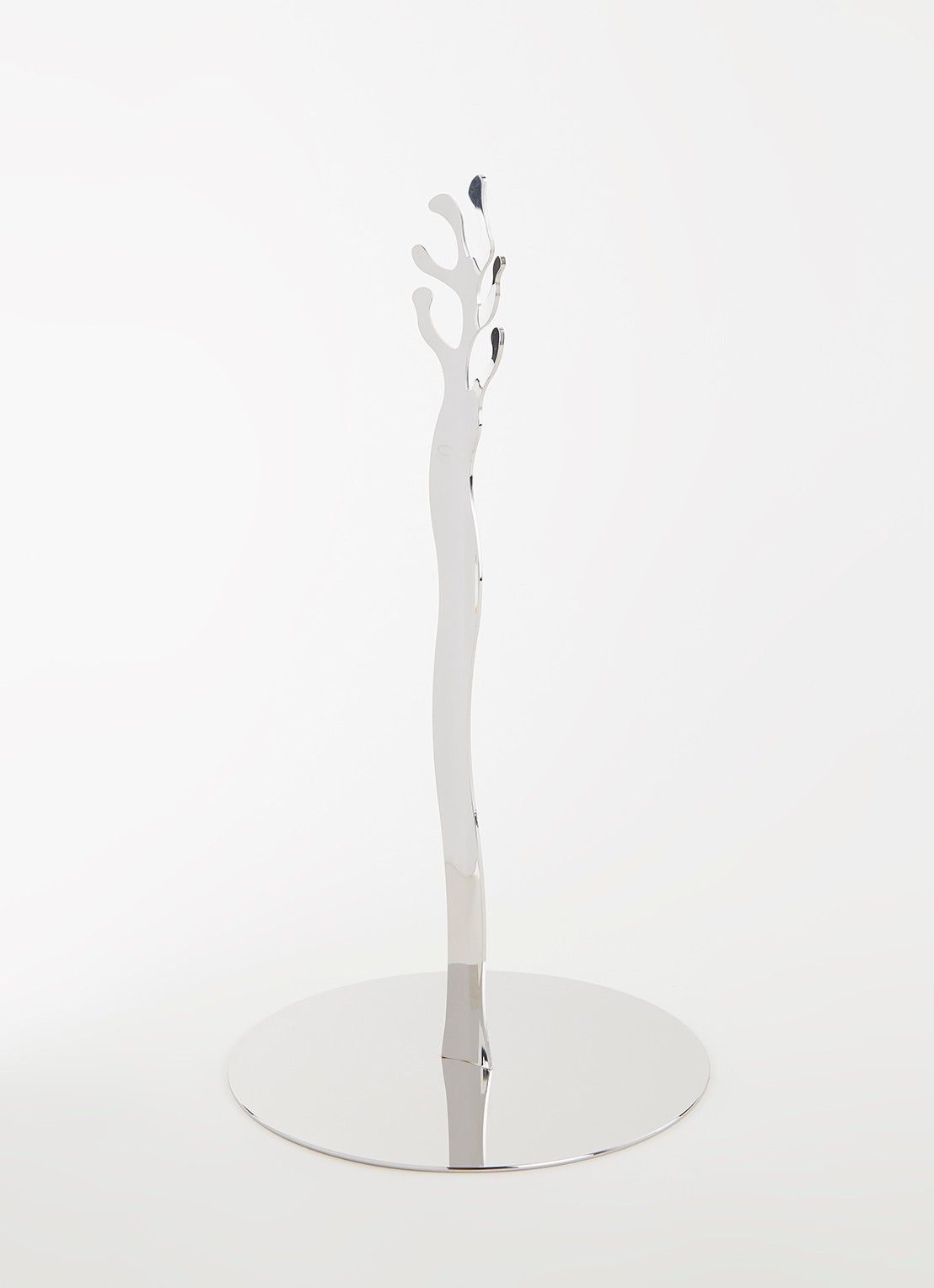 Alessi Mediterraneo keukenrolhouder - voorkant 2 zilver