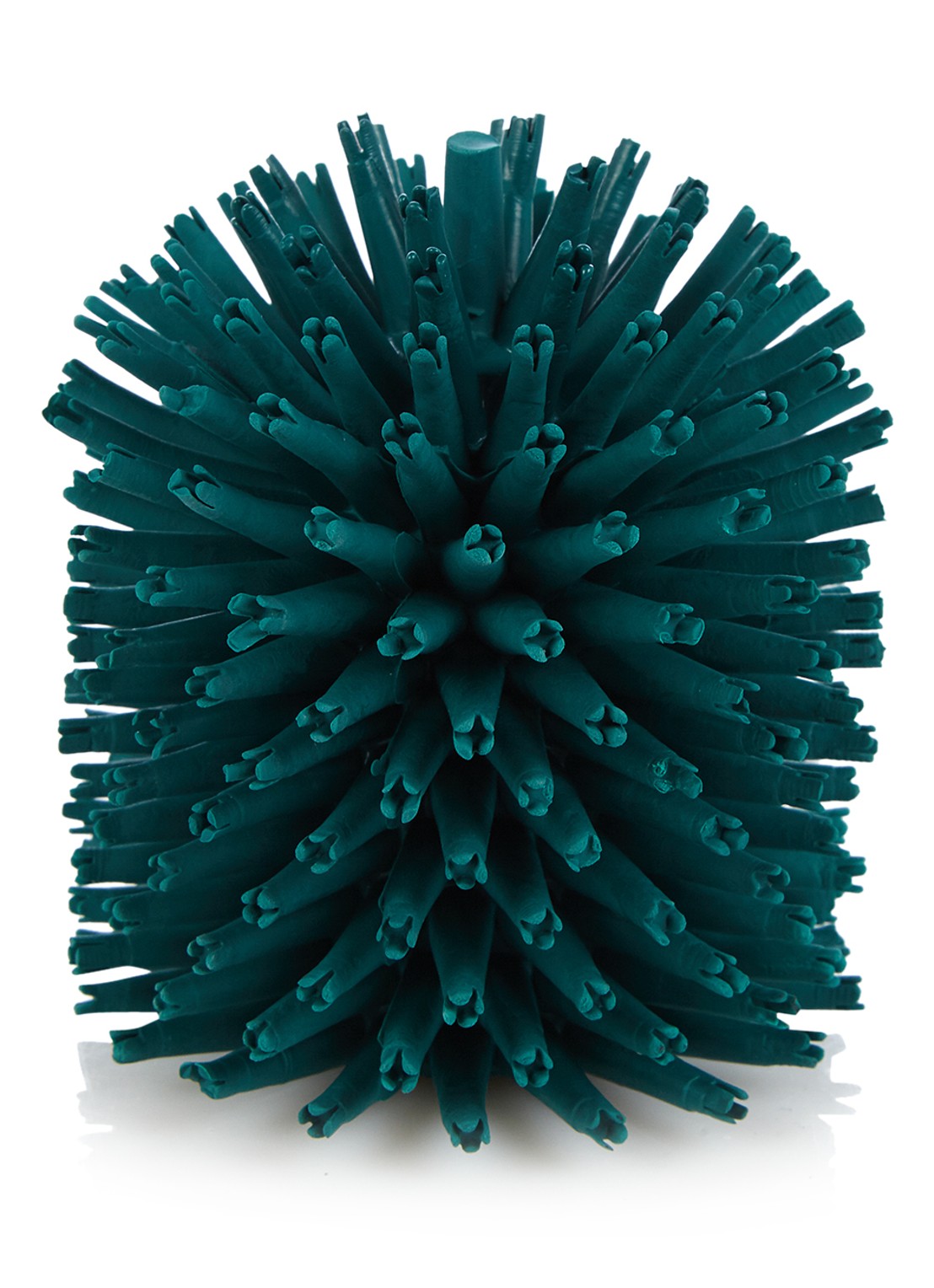 Alessi Merdolino reserve wc-borstel - voorkant turquoise