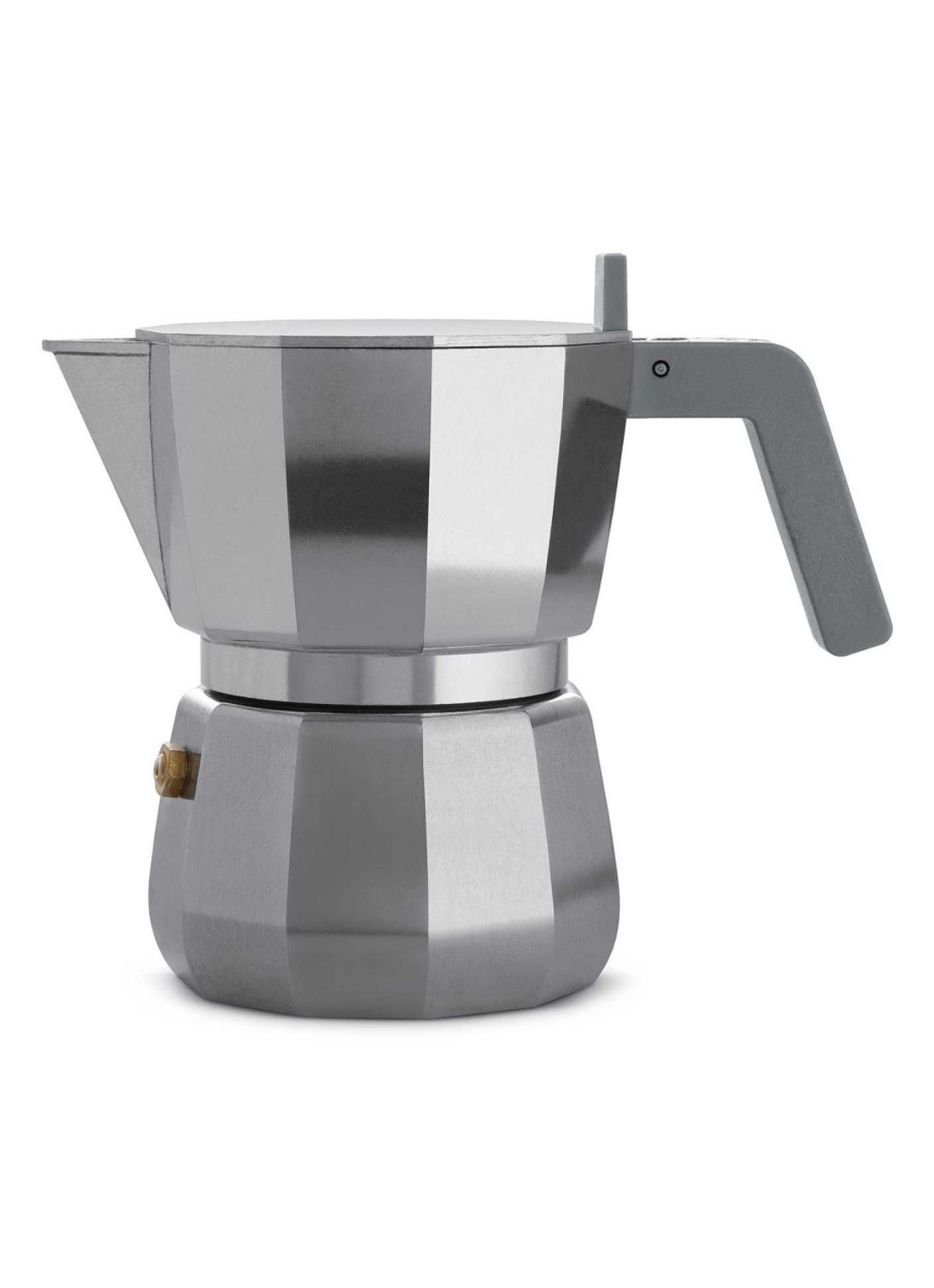 Alessi Moka koffiemaker 15 cl - voorkant metaal