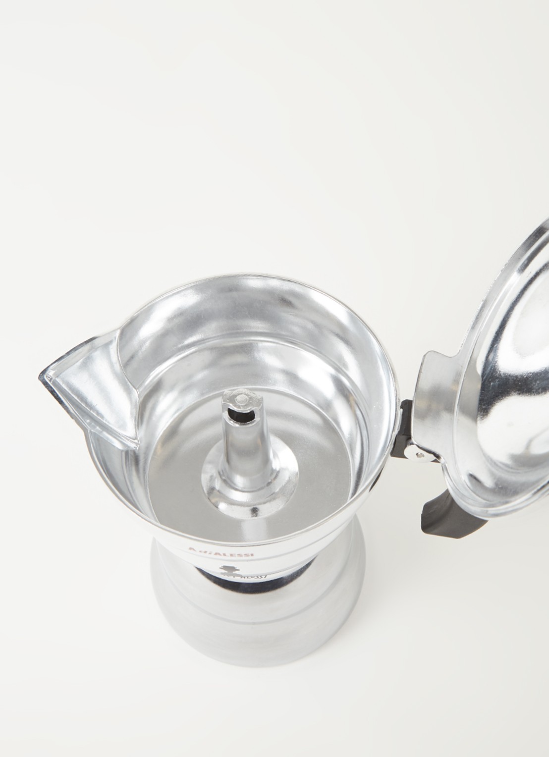 Alessi Moka koffiemaker  - detail 3 zilver