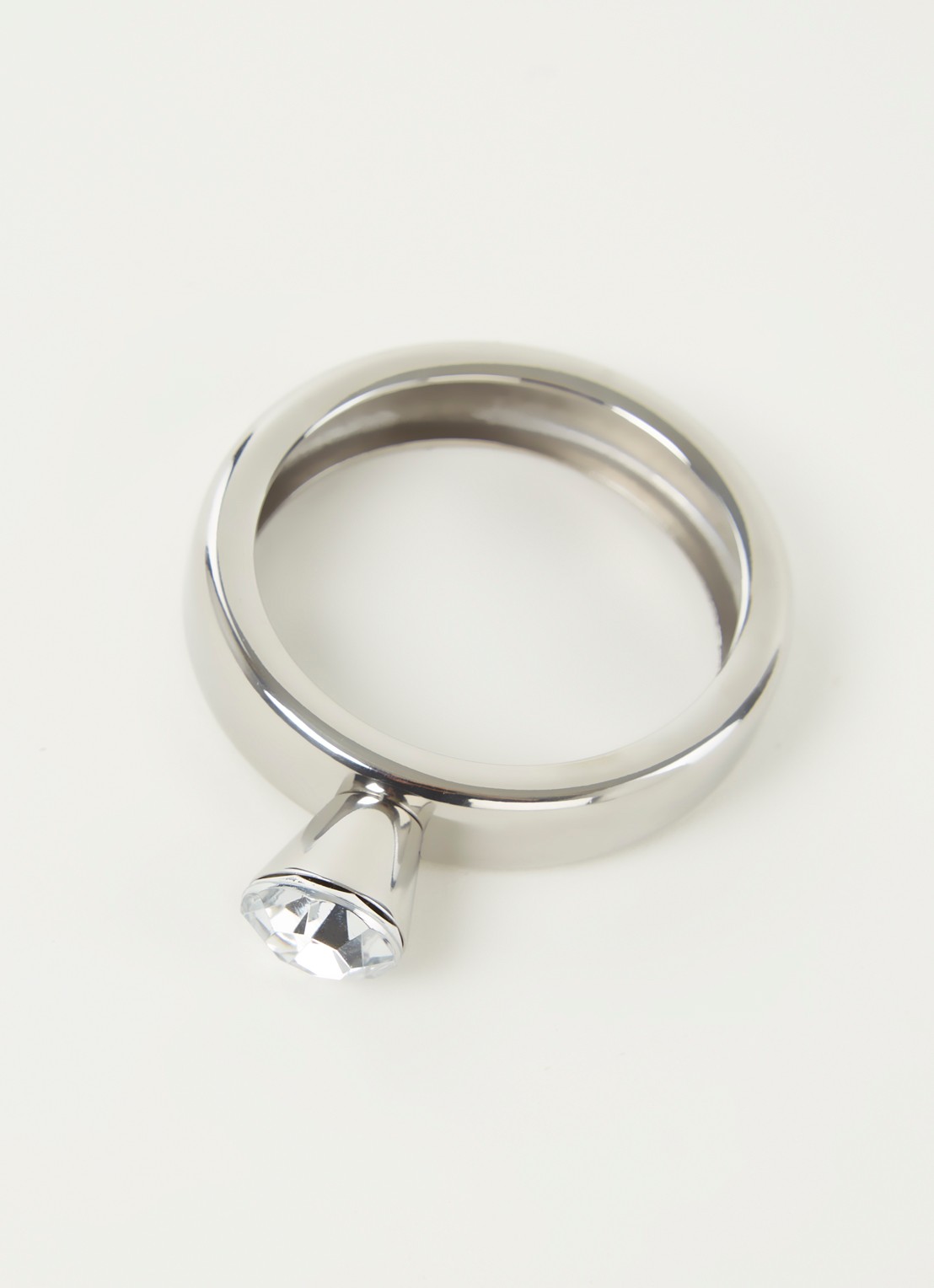 Alessi Noè druppelstop ring - detail zilver