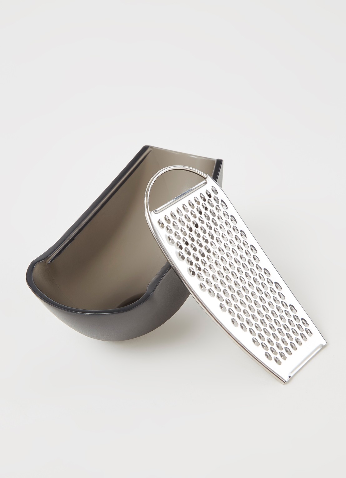 Alessi Parmenide kaasrasp 15 cm - detail 3 zwart