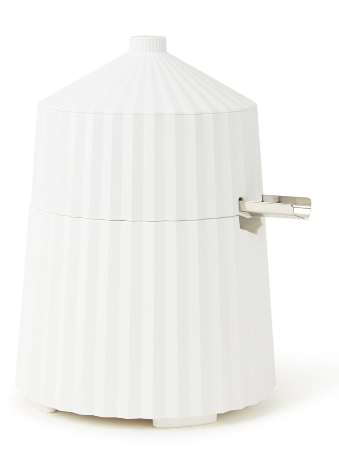 Alessi Plissé elektrische citruspers MDL07W - voorkant 2 wit