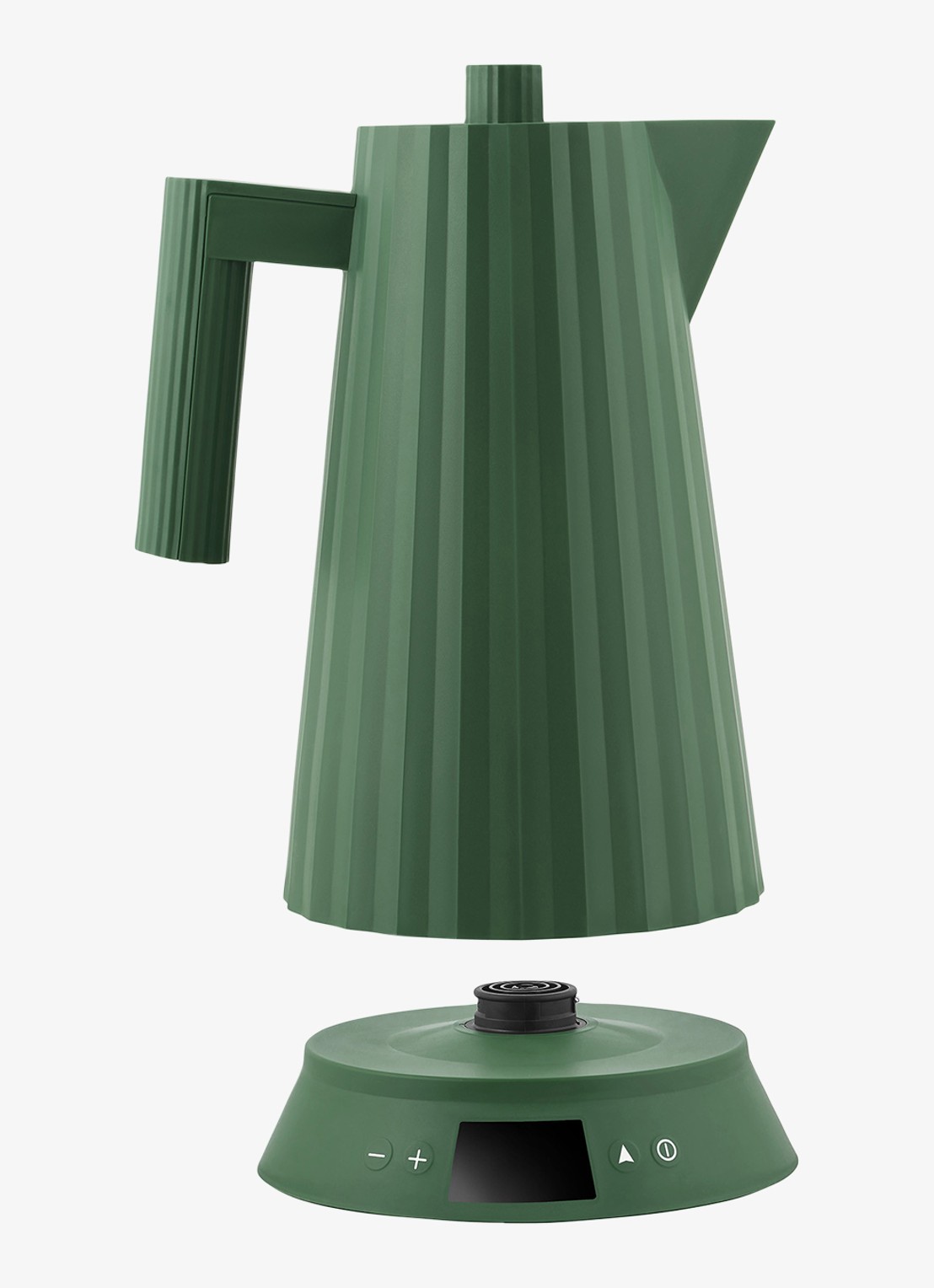 Alessi Plissé Waterkoker 1,7 liter MDL21 GR - detail 4 groen