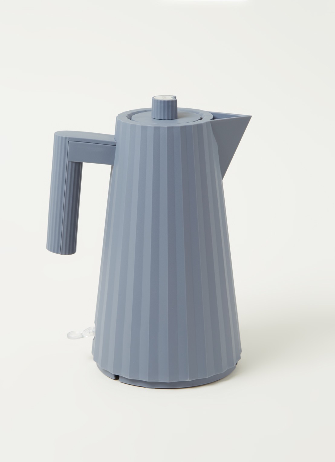 Alessi Plissé waterkoker 1,7 liter - voorkant 2 grijs