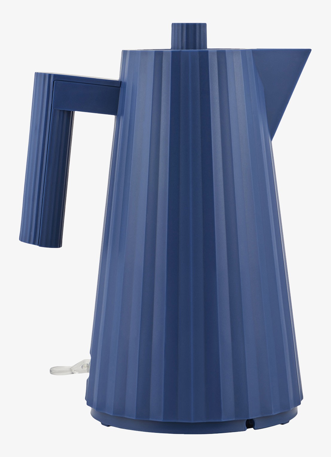 Alessi Plissé Waterkoker 1 liter MDL06/1DAZ - voorkant 3 blauw